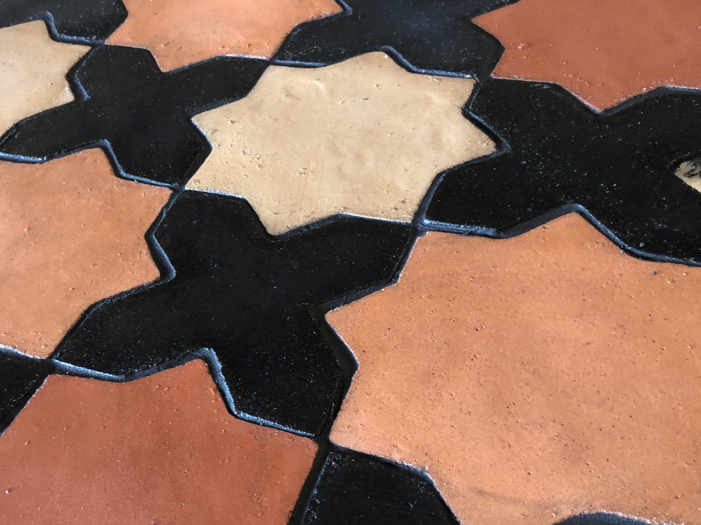 Original Star Cross Cement Tile