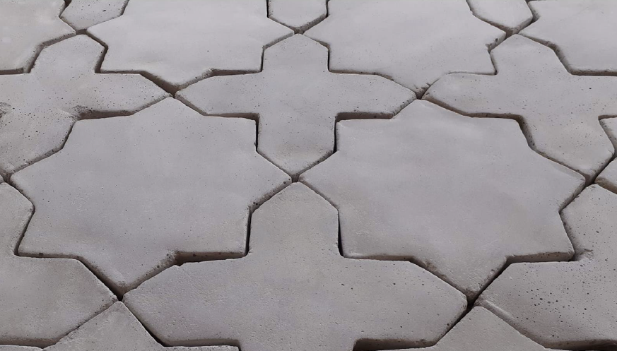 Original Star Cross Cement Tile